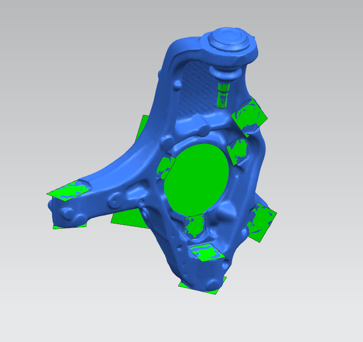Corvette C7 Front Knuckle — Bremar Automotion 3D Scan Store